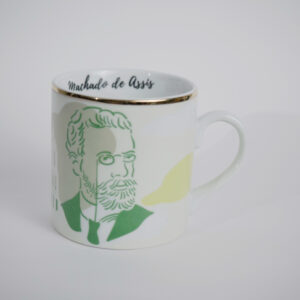 Caneca Machado de Assis + Curso Helena – Coleção Café com Pensadores